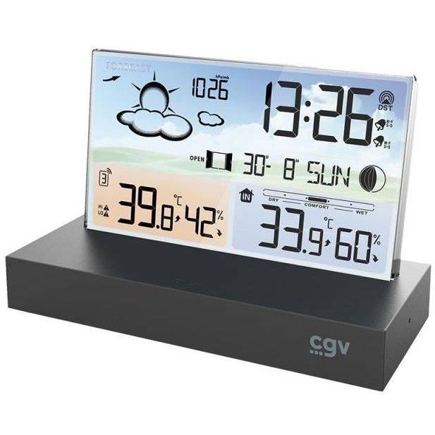 CGV Weerstation - METEOFLEX - Draadloos - Flatscreen - Model 19004-0