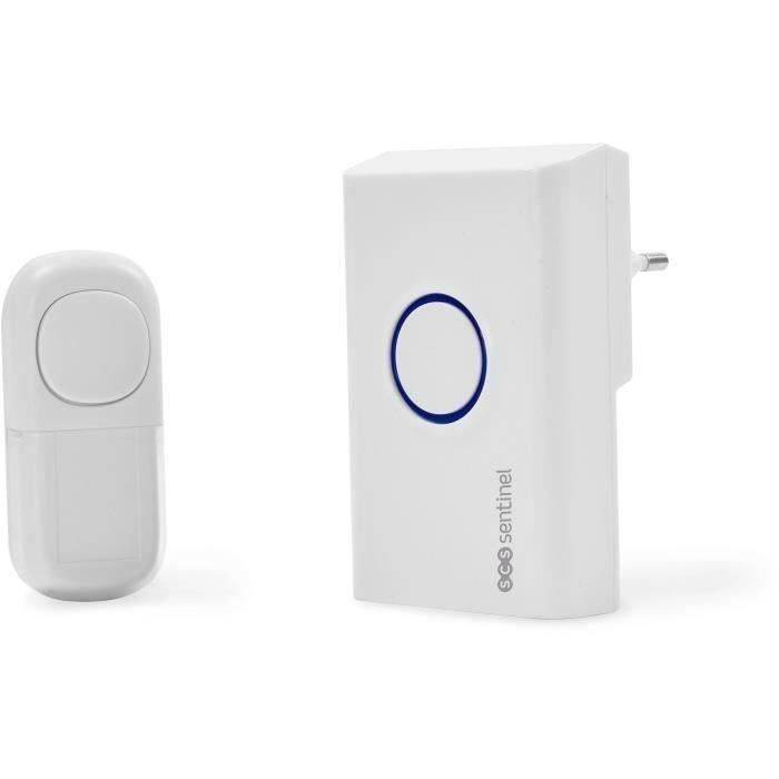 SCS SENTINEL OneBell 80 Eco - Batterijvrije Draadloze Insteek Deurbel-0