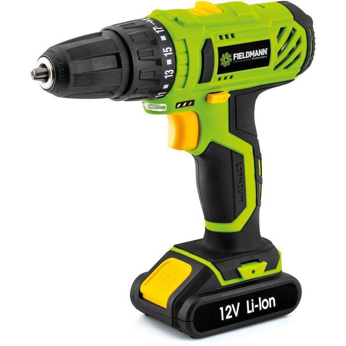 Fieldmann Boor FDV 10201-A - 12V/1300mAh Li-Ion - Max. Diameter 10 mm-0