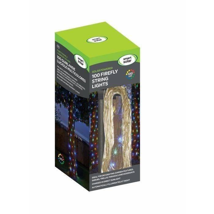 SMART GARDEN Buiten Zonne String Lights - Multicolor - 100 LEDs - 11,9 m-2