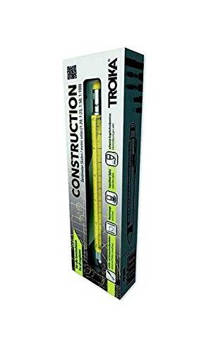 TROIKA PIP20/YE Inktpen, Zwart & Geel, 1 mm, Messing-1