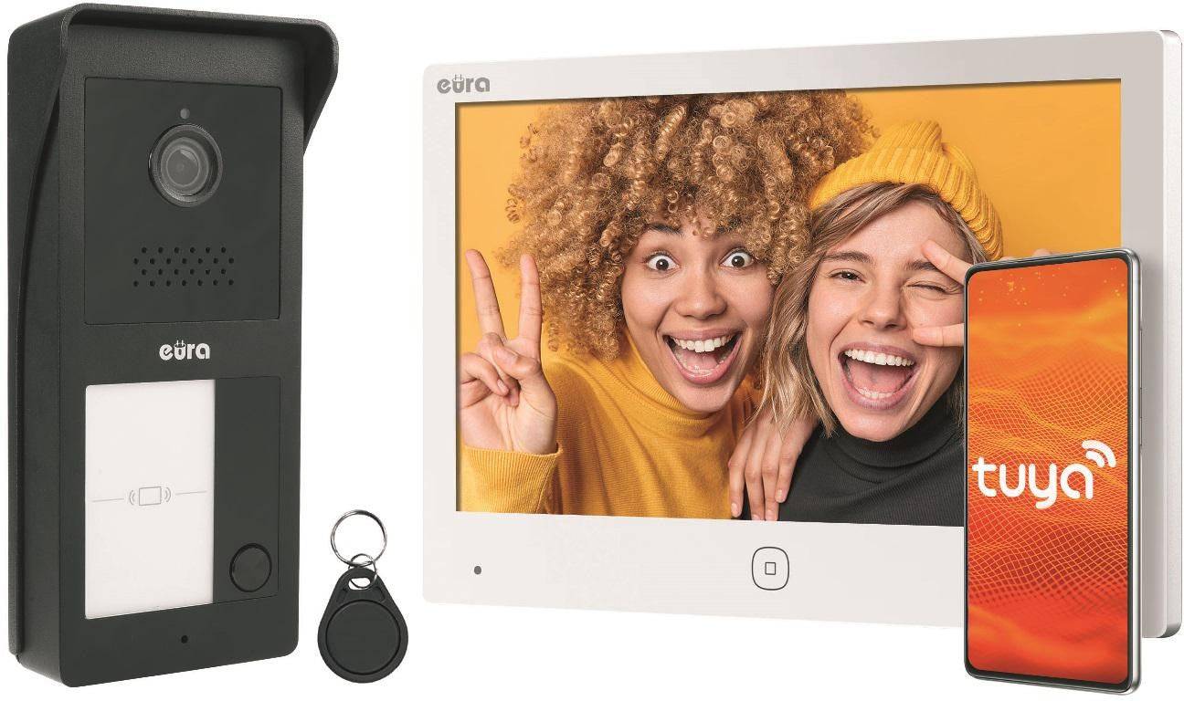 EURA VDP-49A3-2TY WiFi Video Deurtelefoon - 2-Draad-0