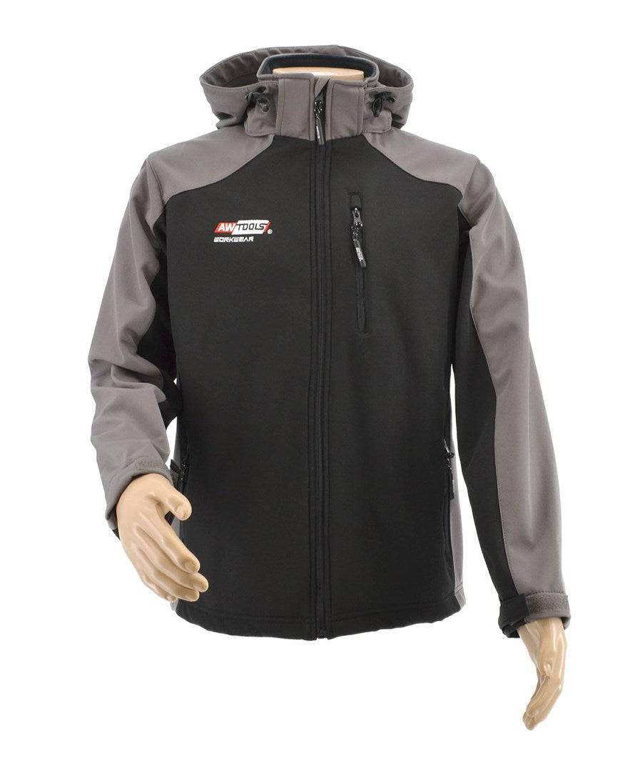 AWTOOLS Softshell Jas AW02712 1000 g Grijs-Zwart Veiligheid-0