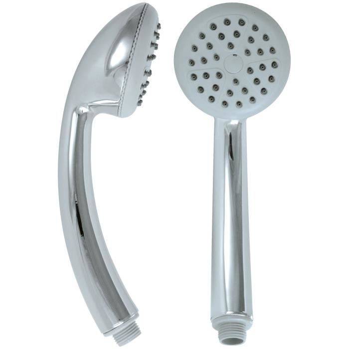 ROUSSEAU Tamari Chroom 1-Stralings Handdouche - ABS - Antikalk 1-Jet-0