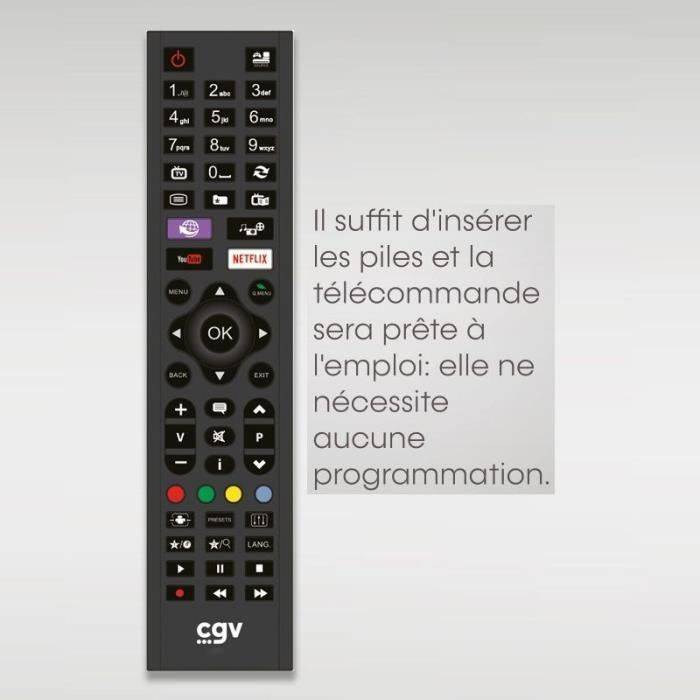 CGV Universele Afstandsbediening - FIDELIO MM - Multi-Brand - Geen Programmeren Vereist-1