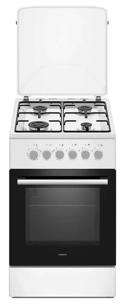 MPM Gas/Electric Fornuis MPM-56-KGM-04 Wit-0
