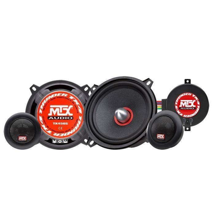 MTX TX450S 2-Wege Auto Luidsprekerset 13 cm 70W RMS 4 Neodymium Tweeters-0