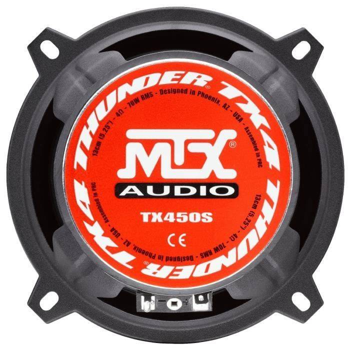 MTX TX450S 2-Wege Auto Luidsprekerset 13 cm 70W RMS 4 Neodymium Tweeters-2