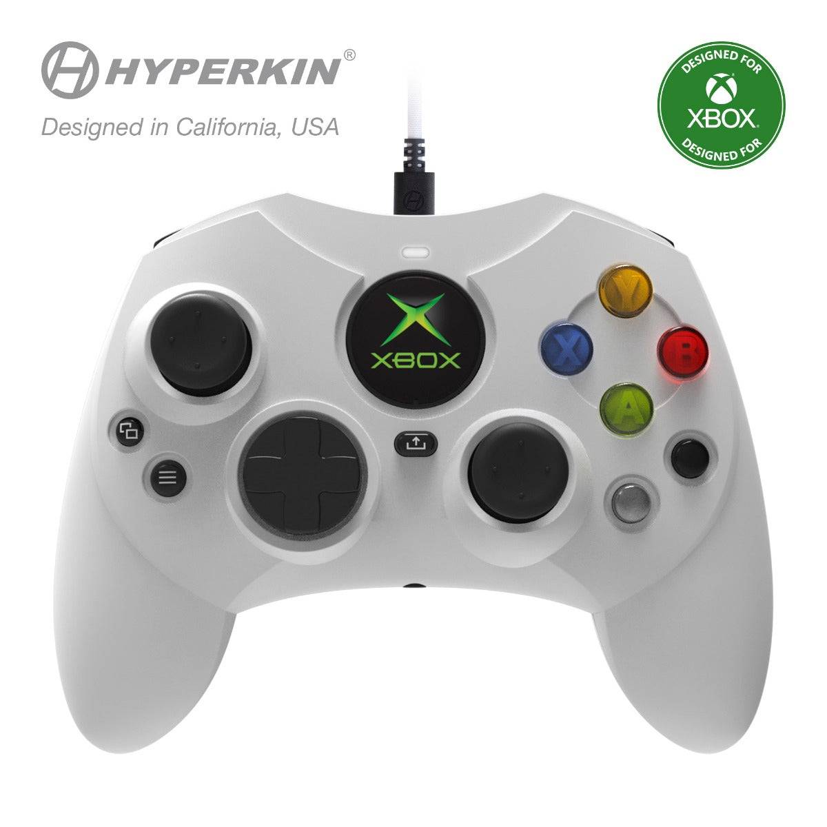 DuchesS Bedrade Controller - Wit - Voor XBox Series X/S, Xbox One, Windows 10 & 11-0