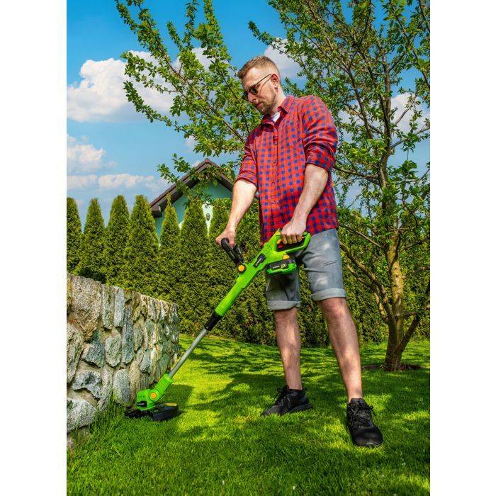 FIELDMANN Accu Grastrimmer - 20V - 30 cm Snijlengte-1