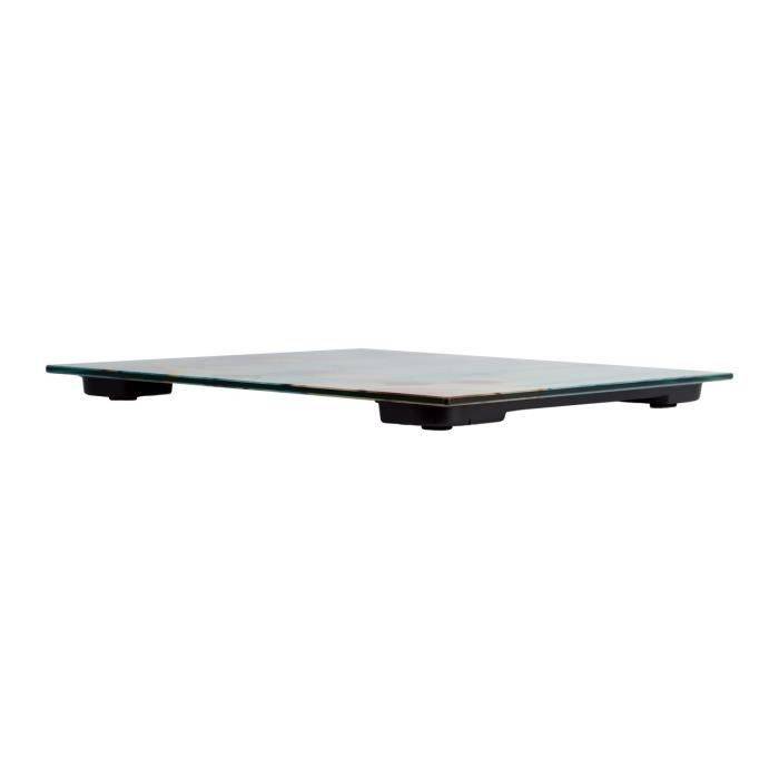 LITTLE BALANCE Elektronische Badkamerweegschaal - Schelpontwerp - 180 kg/ 100 g-3