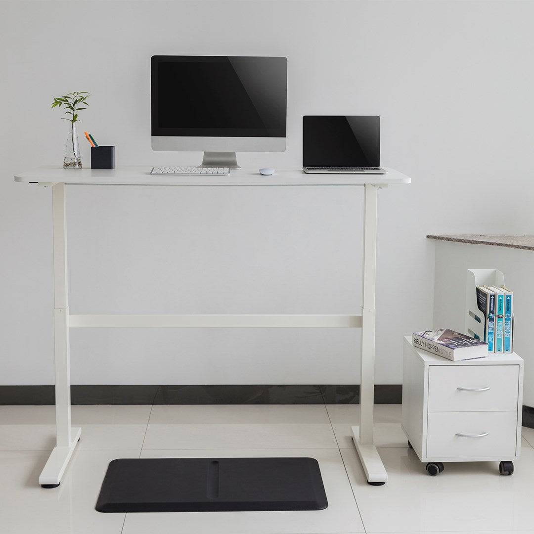 Ergo Office ER-401 W Hoogte Verstelbaar Bureau Wit-2