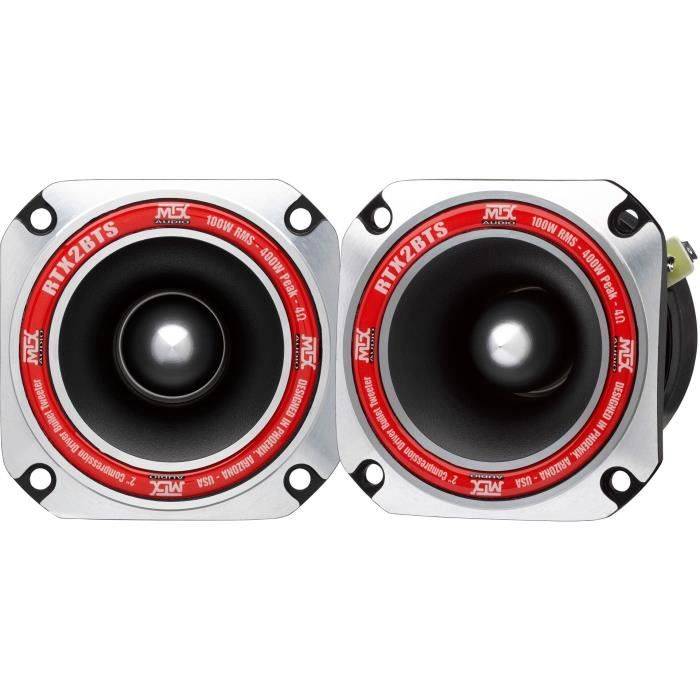 MTX RTX2BTs Hoge-Efficiëntie Tweeter, Ø8 cm, 100W RMS, 400W Piek 102.0dB/2V/1m-0