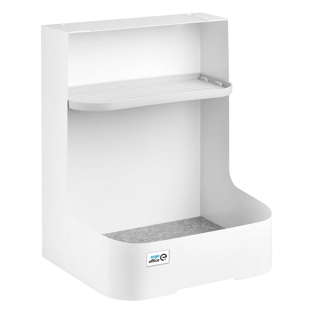Ergo Office Onder-Bureau Opbergdoos met Accessoireplank Wit Max. 5 kg ER-442-0