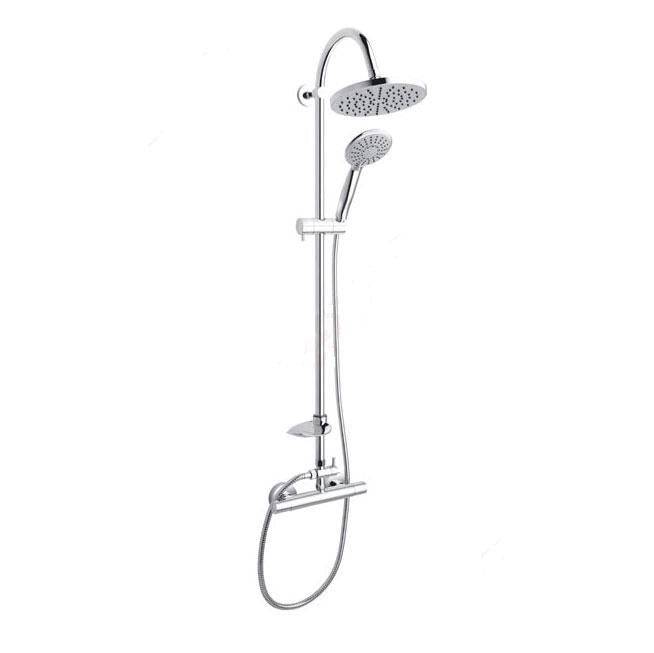 FERRO Douche Set Thermostaat Mengkraan 33300 g 260 mm NP71-TRM7U-0