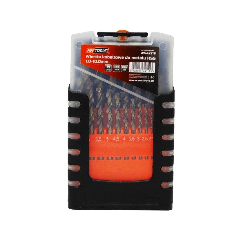 AWTOOLS Boorbitset 19 Stuks 440 g AW42219-2