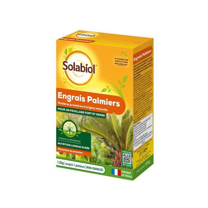 SOLABIOL Mest voor Palmbomen en Mediterraanse Planten - 1,5 kg-0