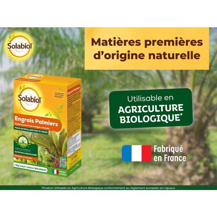 SOLABIOL Mest voor Palmbomen en Mediterraanse Planten - 1,5 kg-2