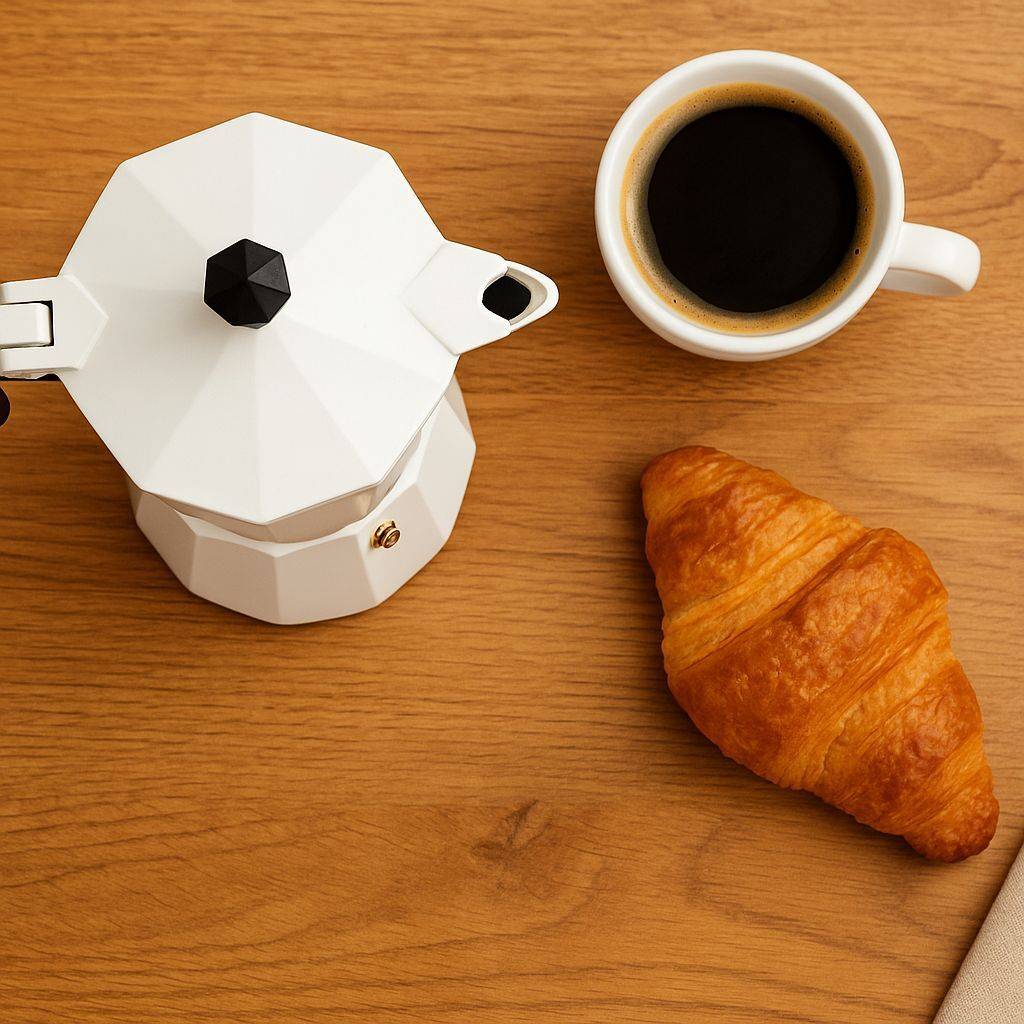 PEZZETTI Italiaanse Koffiemaker - ITALEXPRESS - Aluminium - 6 Kopjes - Wit-2