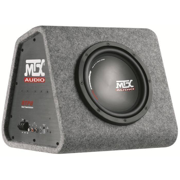 MTX AUDIO RTP8 Powered Subwoofer - 20 cm 120W RMS - EBC Afstandsbediening-3
