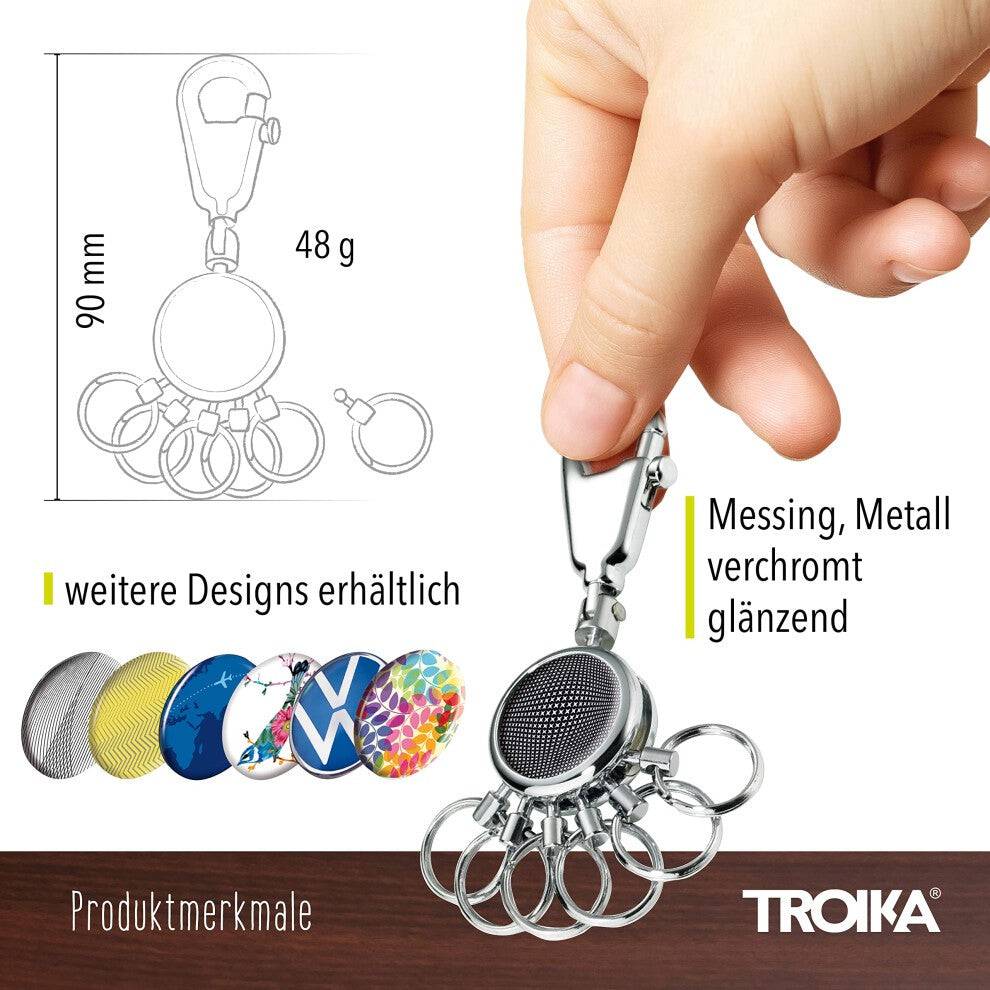 Troika Sleutelhanger ZWARTE VISIE (#KYR01-A161)-2