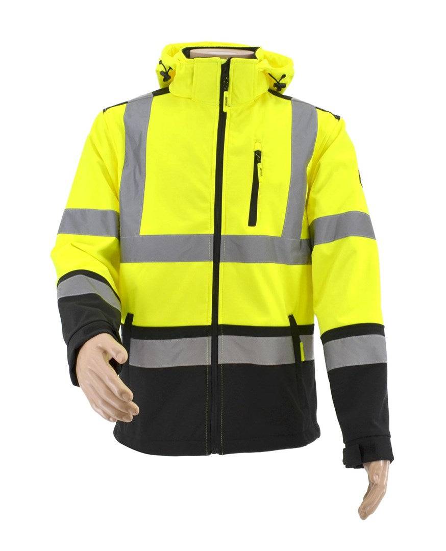 AWTOOLS Softshell Jas AW02662 1000 g L Reflectief Ontwerp-0