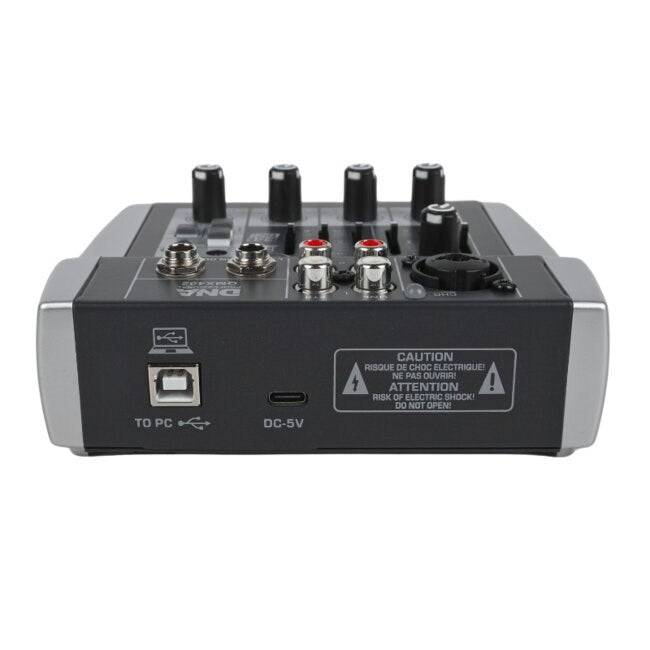 DNA QMX402 Analoge Mixer Bluetooth Oplaadbare Batterij-2