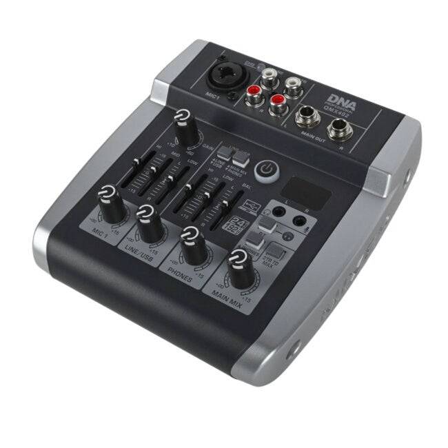 DNA QMX402 Analoge Mixer Bluetooth Oplaadbare Batterij-3