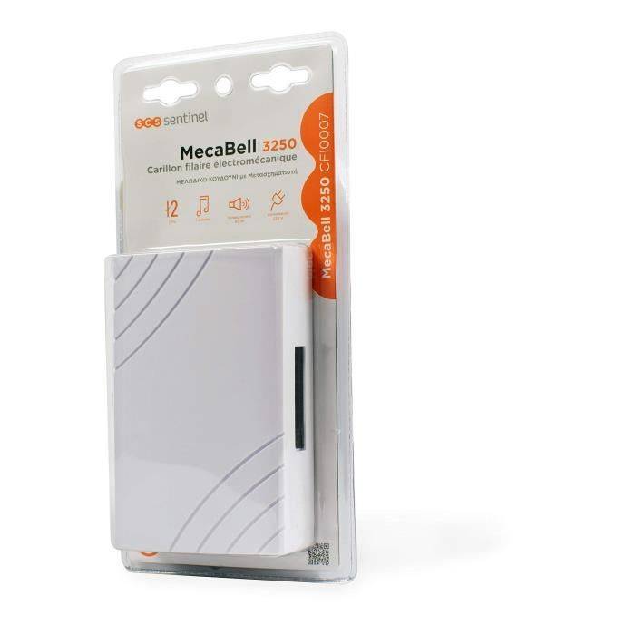 SCS SENTINEL Bedrade Deurbel - 3250 - Wit - 2-toon Melodie - 80 dB Geluidsniveau 2-note-1