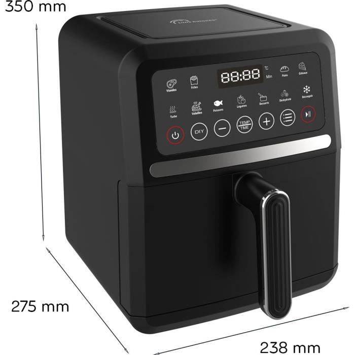 LITTLE BALANCE Airfryer - 1500 W - 5 L - Crousty Light-1