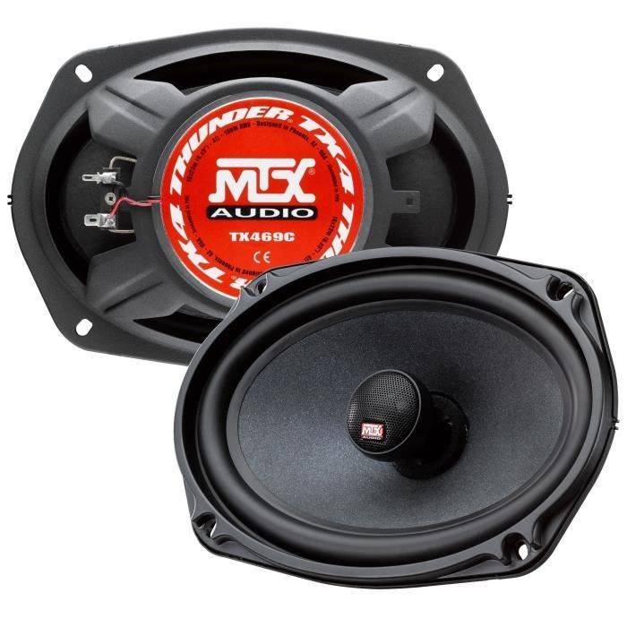 MTX AUDIO 16x23 cm 2-Weg Coaxiale Speakers 100 W RMS 16x23cm-0