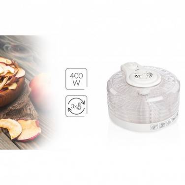 MPM Voedseldehydrator 400W Wit MSG-02