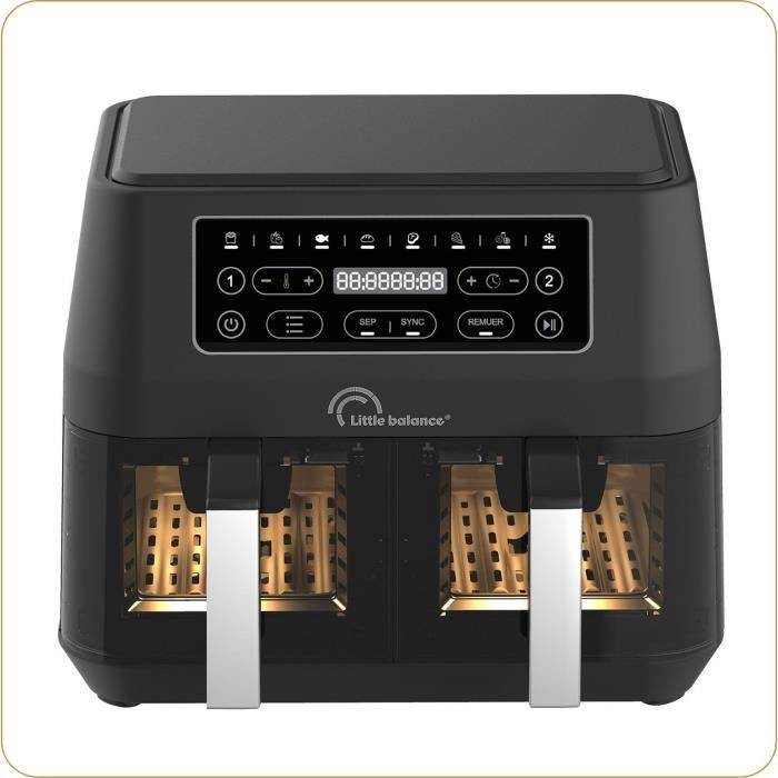 LITTLE BALANCE Airfryer - 2460 W - 9 L - Crousty Light Duo-0