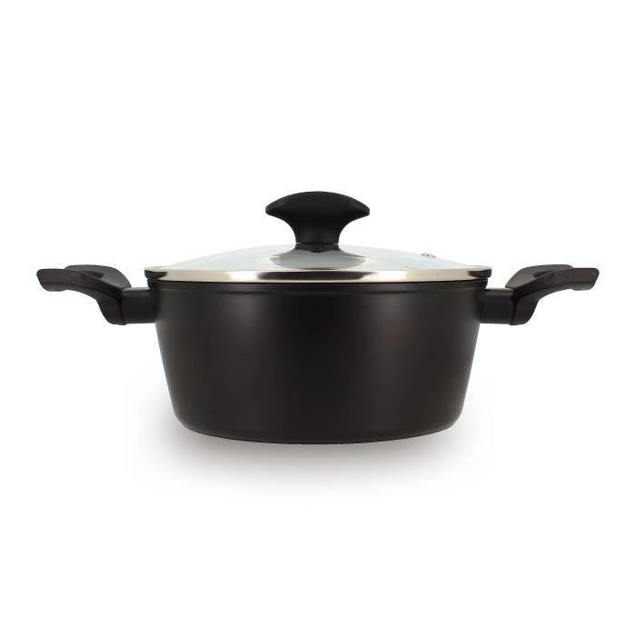 MENASTYL Braadpan - Gesmeed Aluminium - 20 cm - Zwart - 6020646-0