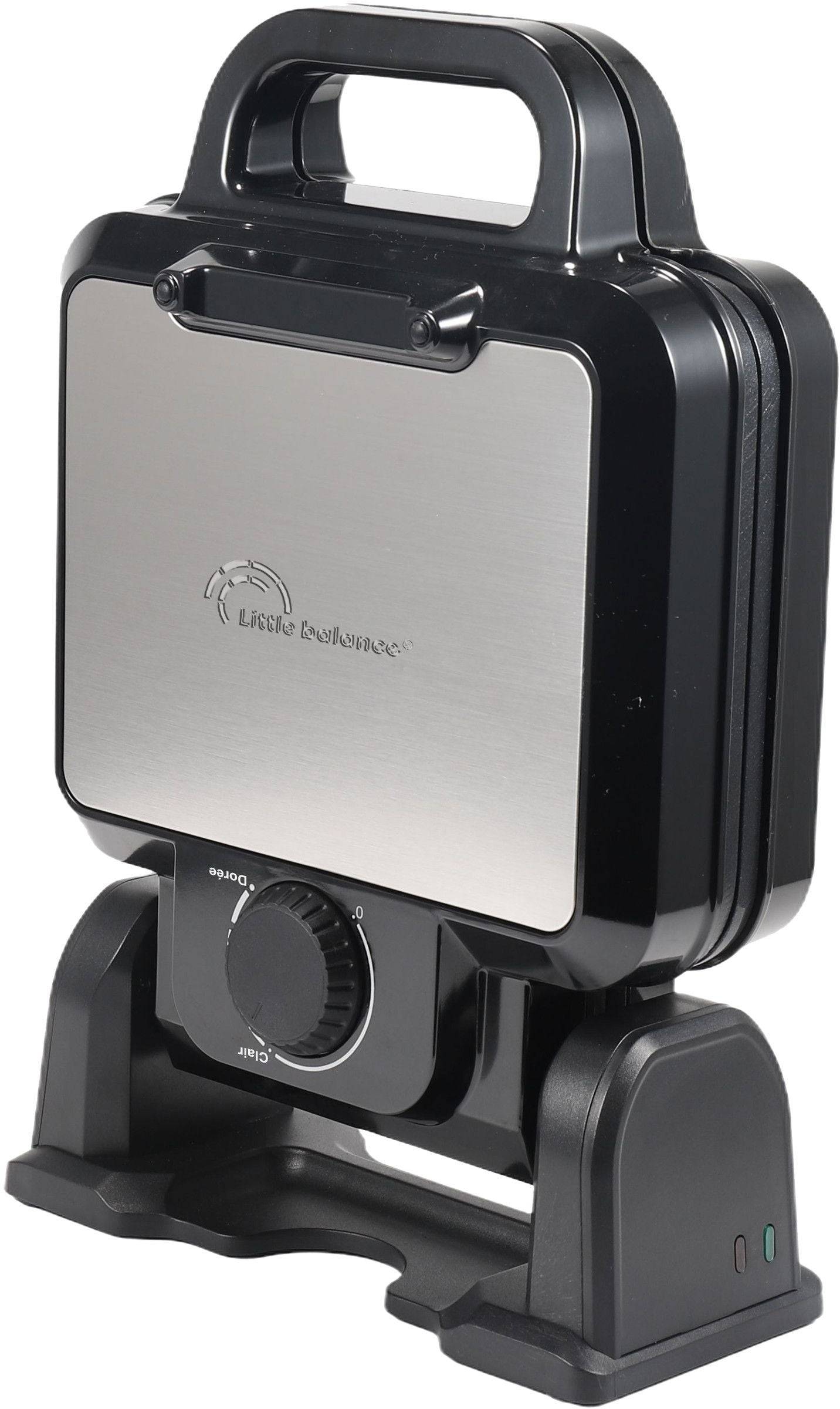 LITTLE BALANCE Wafelmaker - Flip Wafels - 1200W - 22 x 18 cm 22x18cm-3