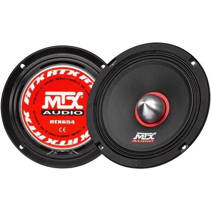 MTX RTX654 Middenbereik Speaker, 16,5 cm, 125W RMS, Los Verkrijgbaar-0