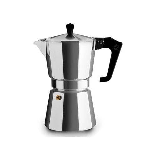 Ghidini Koffiezetter Aluminium 14 Kopjes Grijs-0