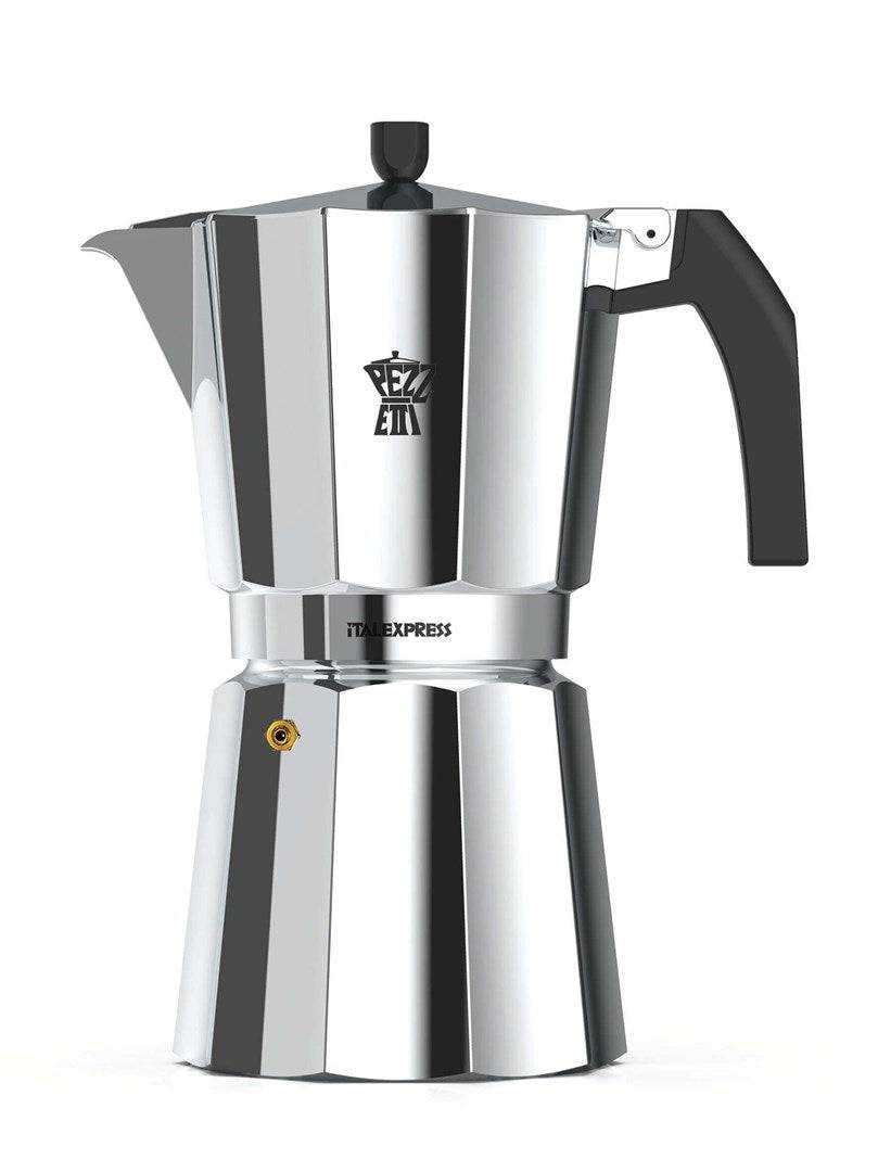 Ghidini Koffiezetter Aluminium 14 Kopjes Grijs-1