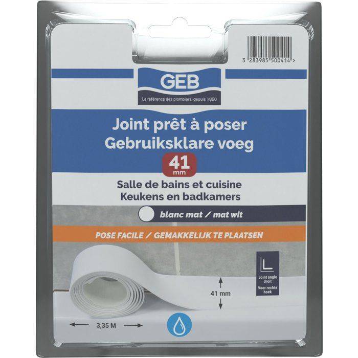 GEB Kant-en-klare Voegen - Breedte 41 mm x 3,35 m - Wit-0