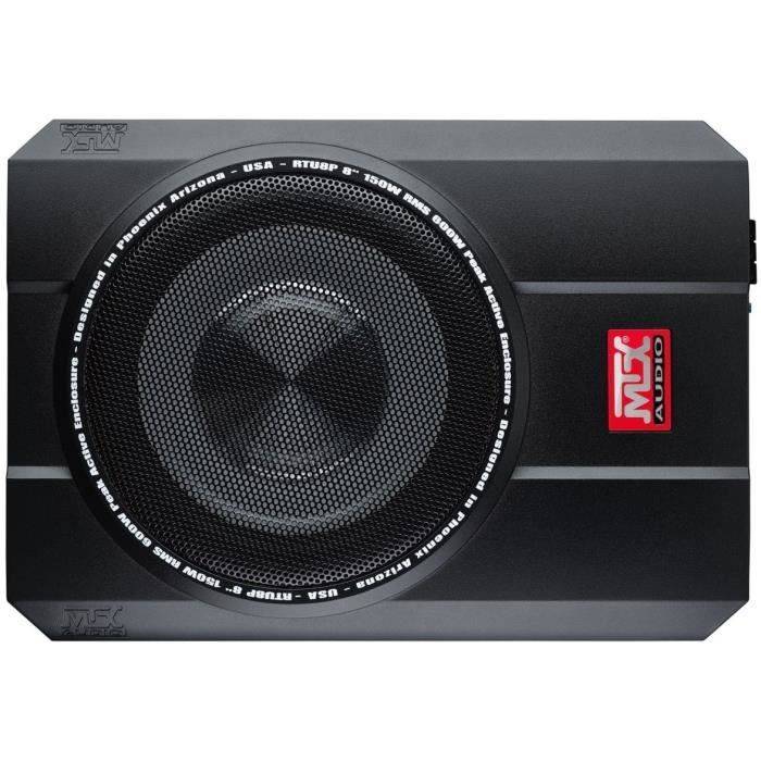 MTX RTU8P Powered Subwoofer - 20 cm 150W RMS - EBC Afstandsbediening-1