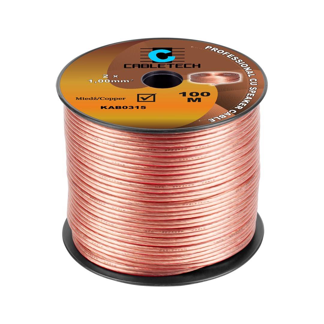 CABLETECH Luidsprekerkabel 1,0 mm 2950 g LEC-KAB0315-0