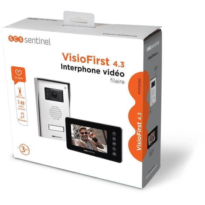 SCS SENTINEL VisioFirst 4.3 Bedrade Video Intercom - 4,3" Scherm-4
