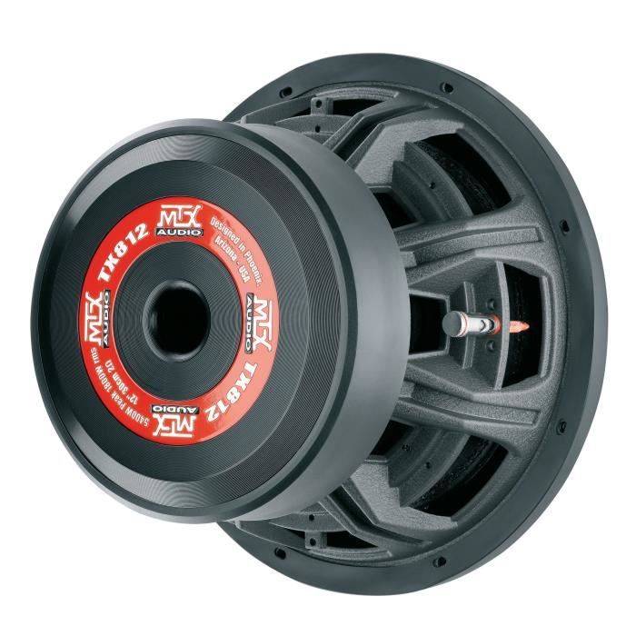 MTX TX812 High-End Autosubwoofer - 30 cm 1800W RMS - Aluminium Chassis-1
