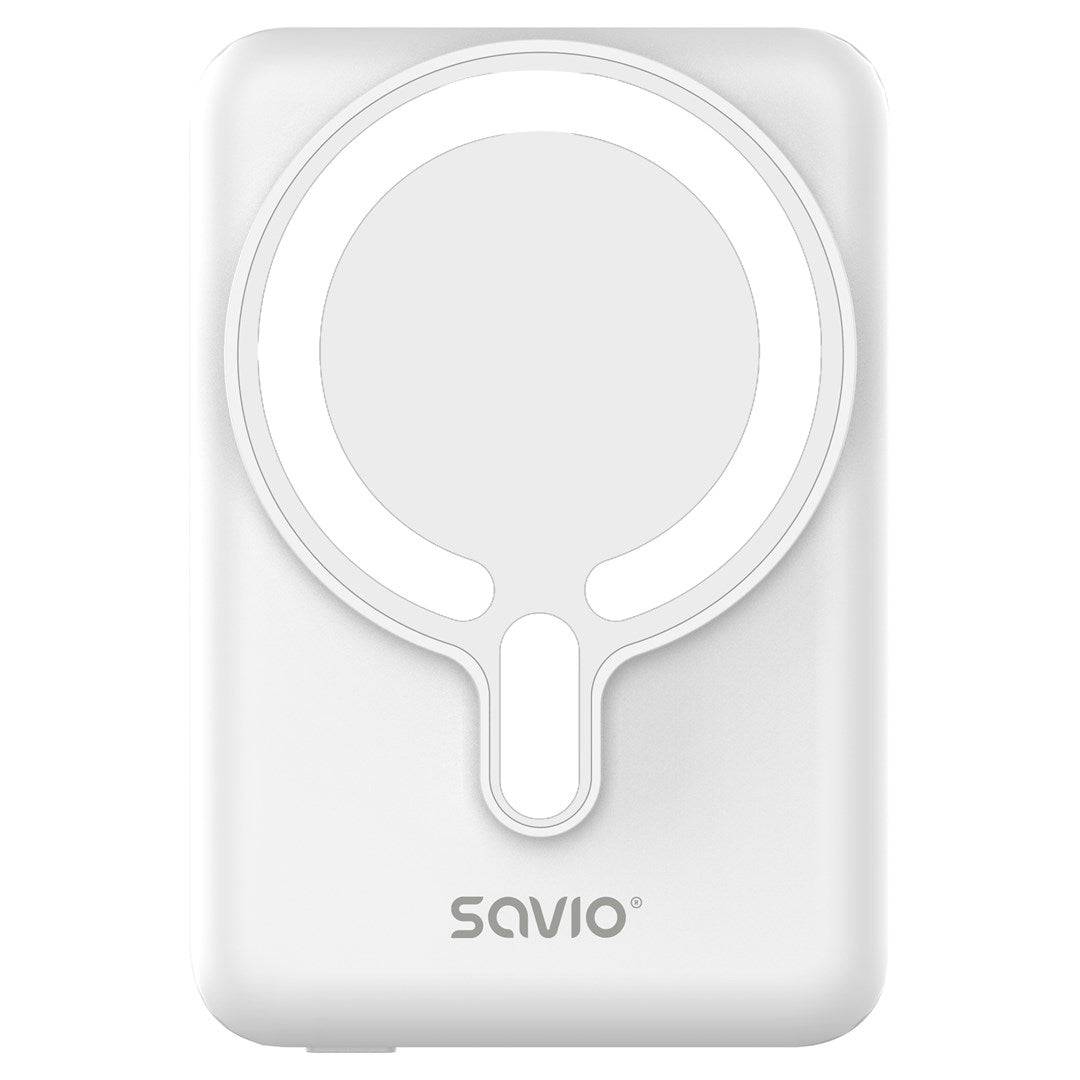 SAVIO Draadloze Powerbank 10000mAh met LED-indicatoren - BA-13-0