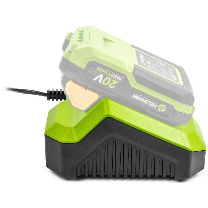 FIELDMANN Snellader voor 20V Accu - Laadt 2Ah in 30 Min-2