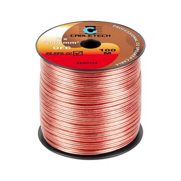 CABLETECH OFC Luidsprekerkabel 2 mm KAB0324