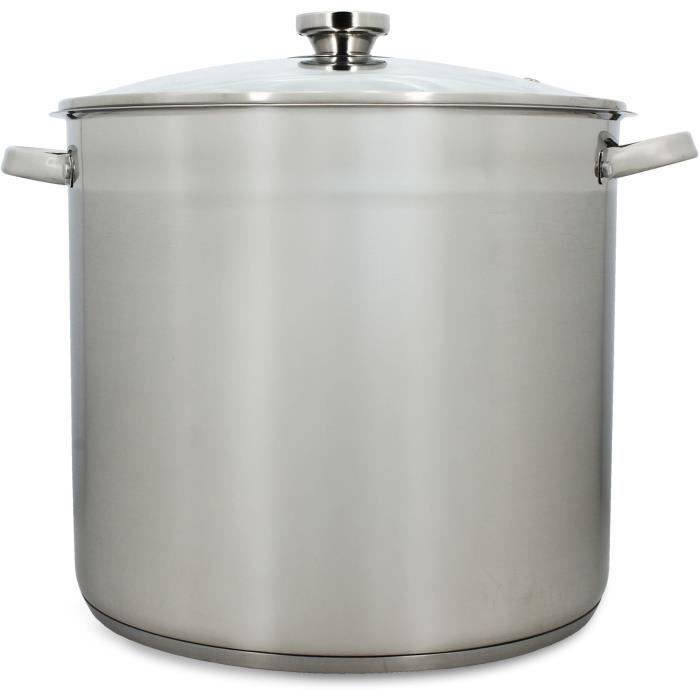 MENASTYL Soeppan met Deksel - RVS - 17 Liter - 32 cm - 4615451-0