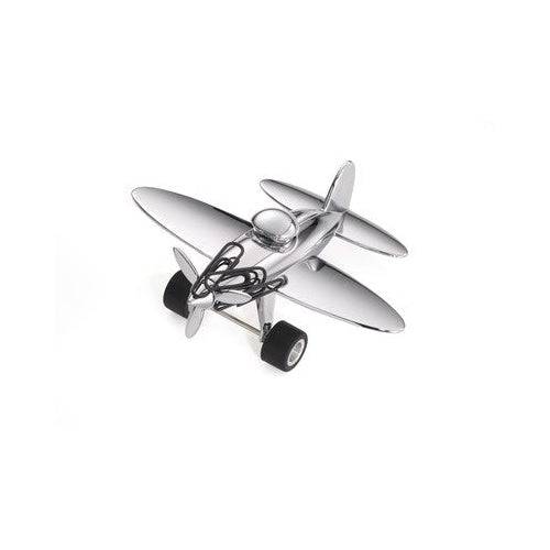 TROIKA Paperclip Dispenser STOP-OVER, Zilver (GAM12/CH)-0