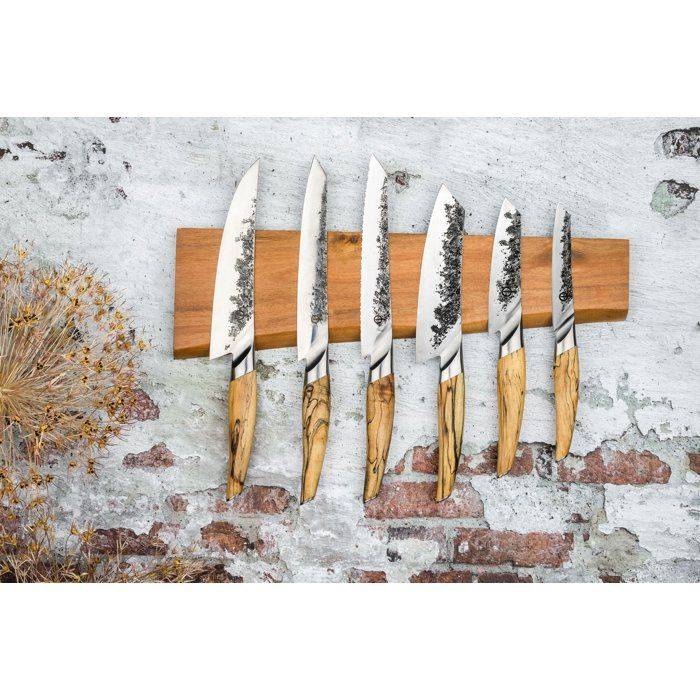 Forged Koksmes - KATAI - VG10 Staal - Wortelhout Handvat - 20.5 cm-1