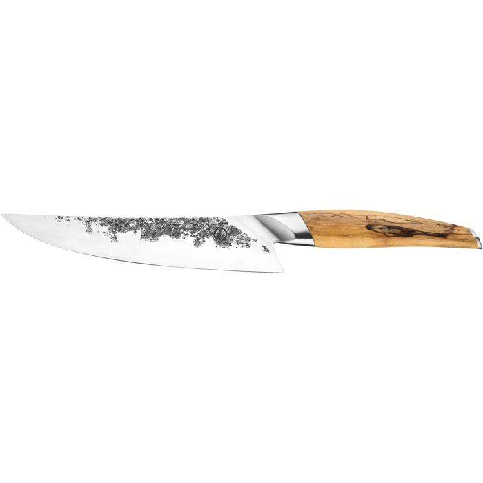 Forged Koksmes - KATAI - VG10 Staal - Wortelhout Handvat - 20.5 cm-3